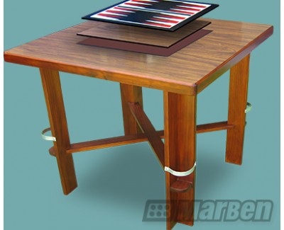 Mesa de Dominó con Cubierta para Ajedrez o Backgammon